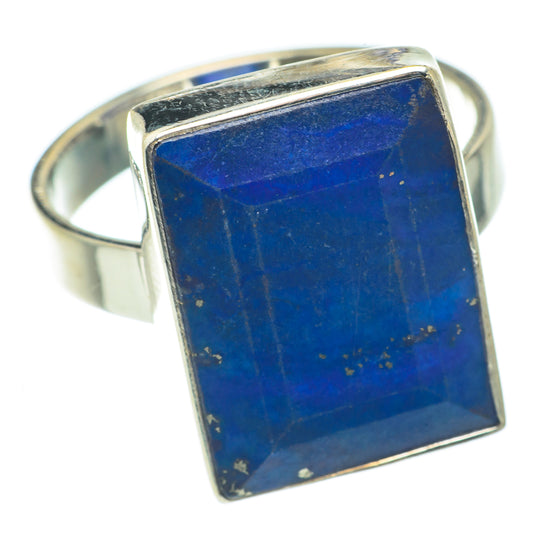 Lapis Lazuli Rings handcrafted by Ana Silver Co - RING65094