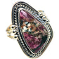Russian Eudialyte Rings handcrafted by Ana Silver Co - RING93728