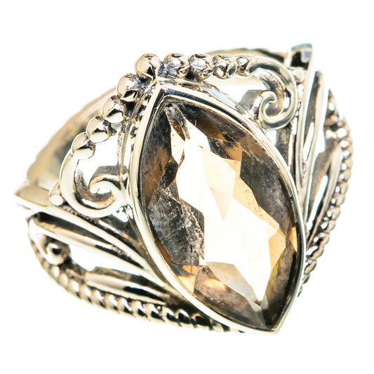 Smoky Quartz Rings handcrafted by Ana Silver Co - RING97681