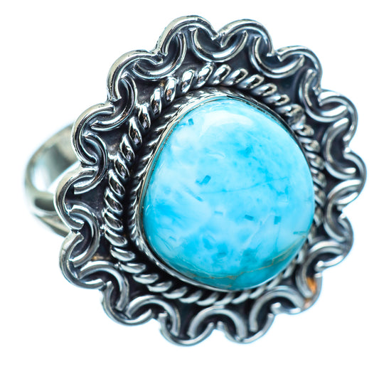 Larimar Rings handcrafted by Ana Silver Co - RING996346
