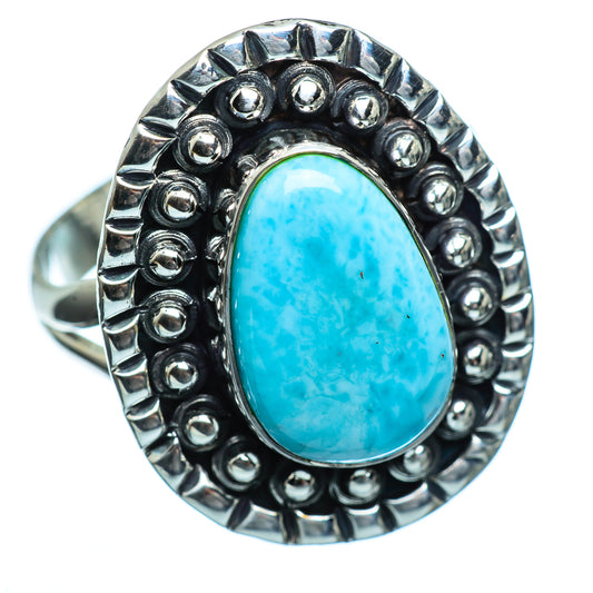 Larimar Rings handcrafted by Ana Silver Co - RING996788