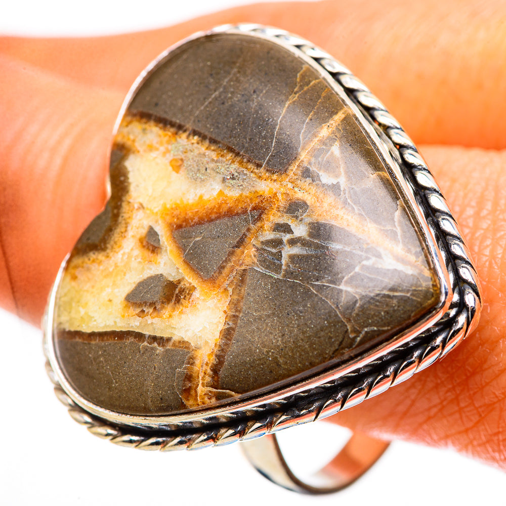 Septarian ring sales